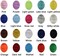 2mm Nylon Rattail Satin Silk Trim Cord 20 Colors 218 Yards Beading String for Friendship Bracelets, Necklaces, Jewelry Making, Chinese Knotting,Arts and Crafts (218), Blue,green,white (zgjx-02)